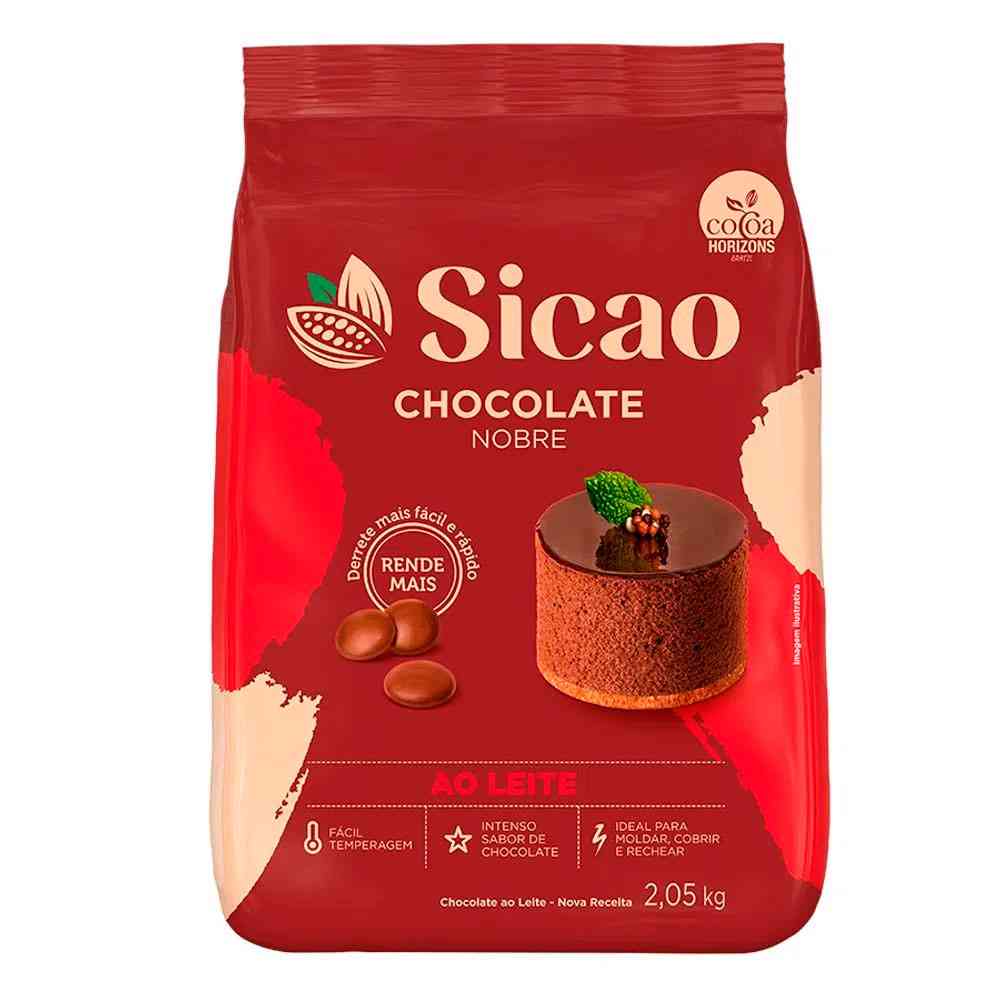 Imagem de Chocolate Nobre Gotas ao Leite 2,05 Kg 0002612 - SICAO